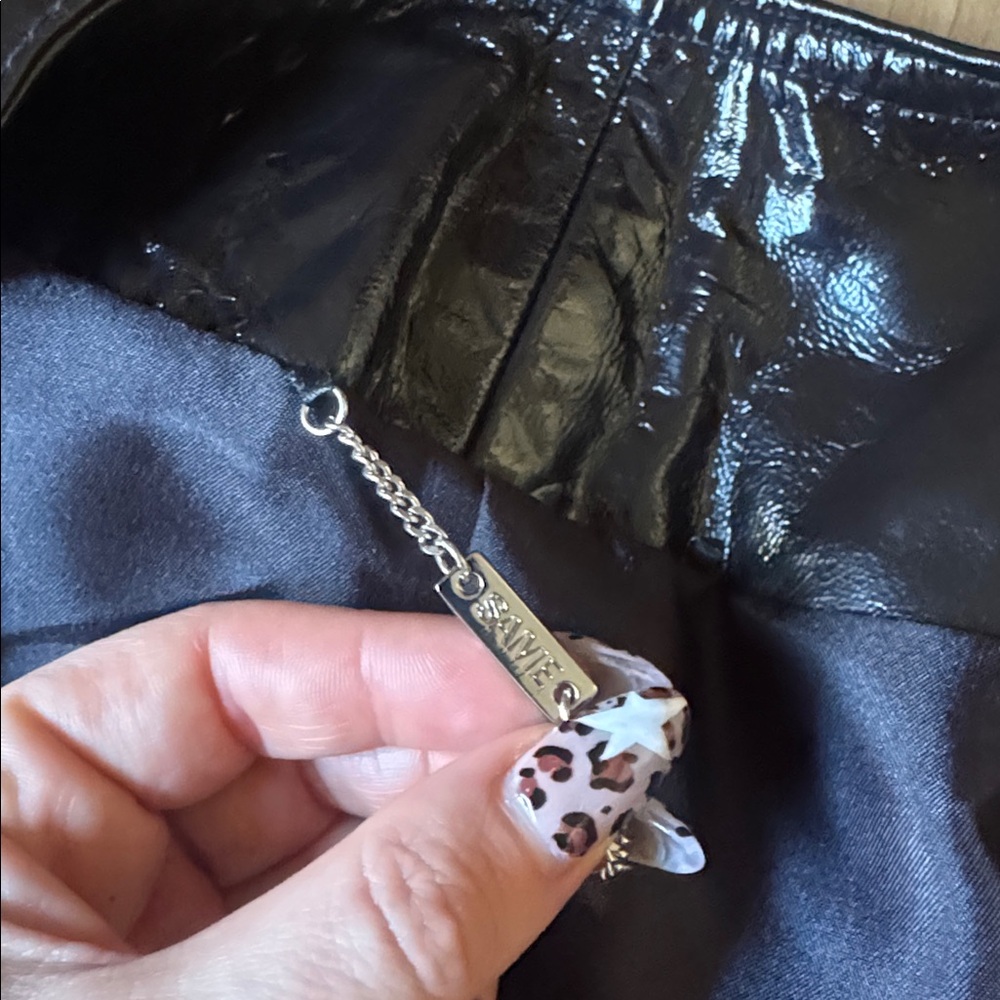 Same Leather Wrap Cape - image 5